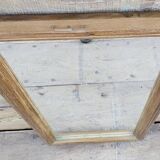 Miroir en teck birman
