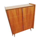 Vintage buffet 2 doors feet compass