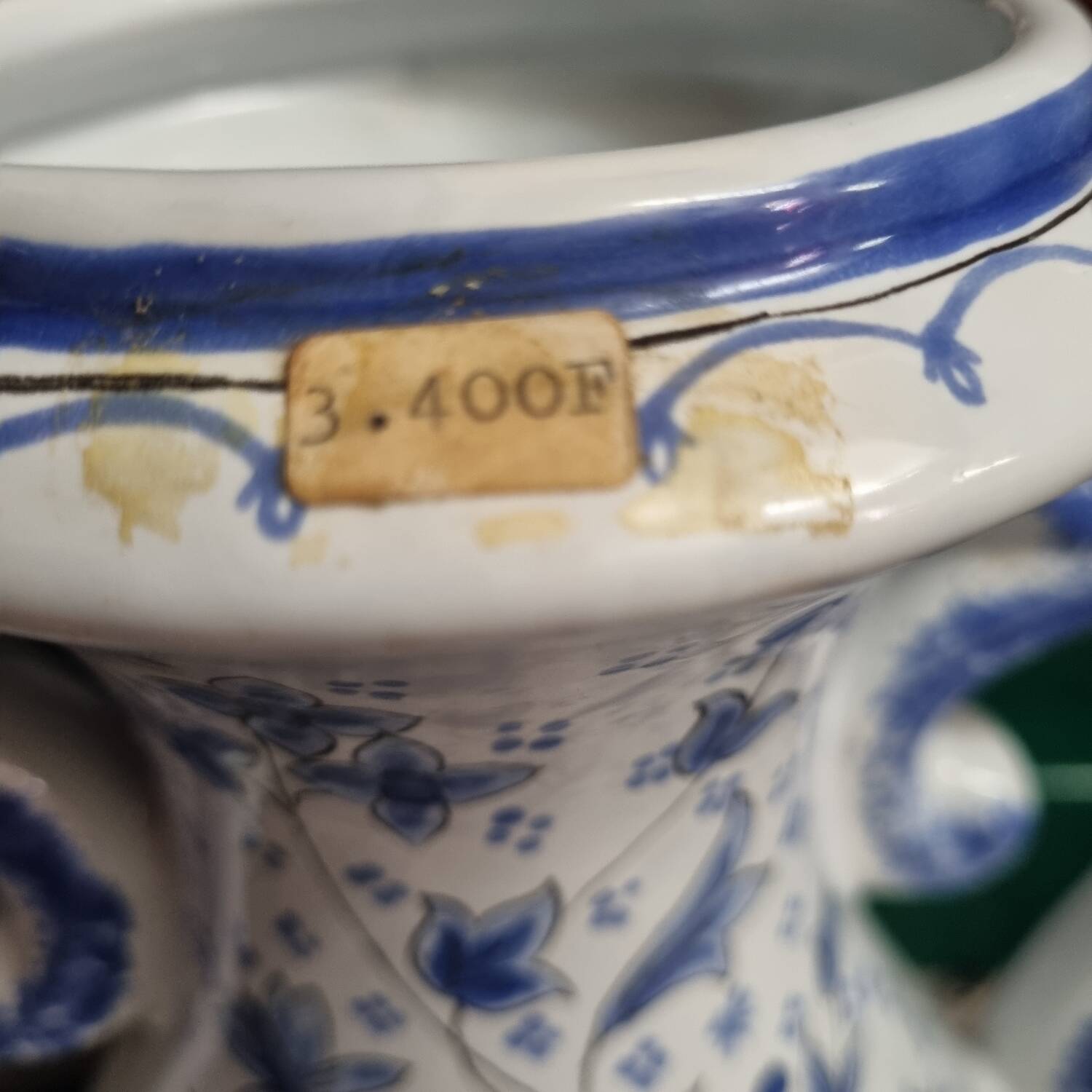 Henriot Vase Quimper Brittany