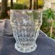 Faceted aperitif glasses