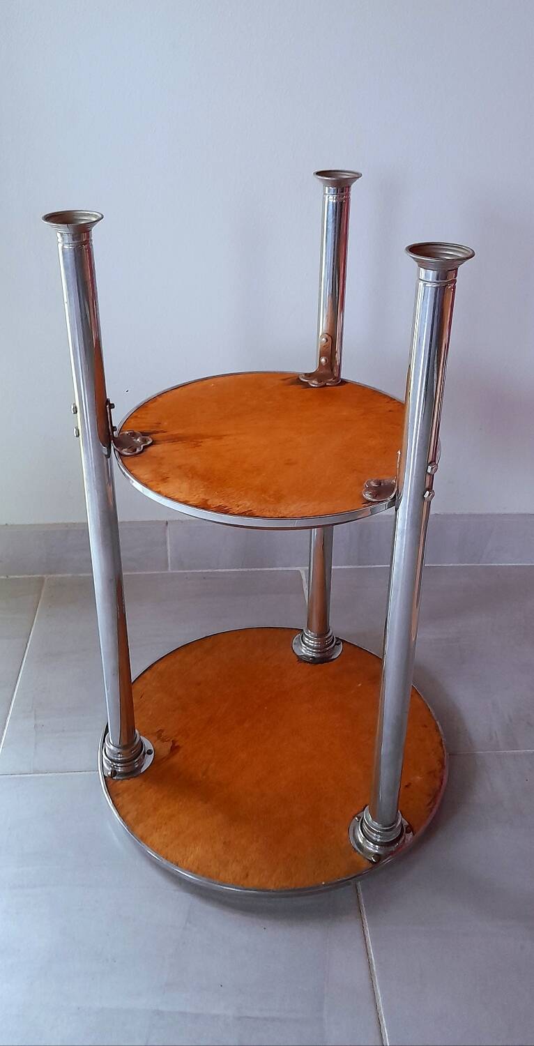 Pedestal table or art deco plant holder