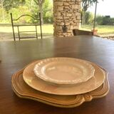 8 Moustiers ceramic plates