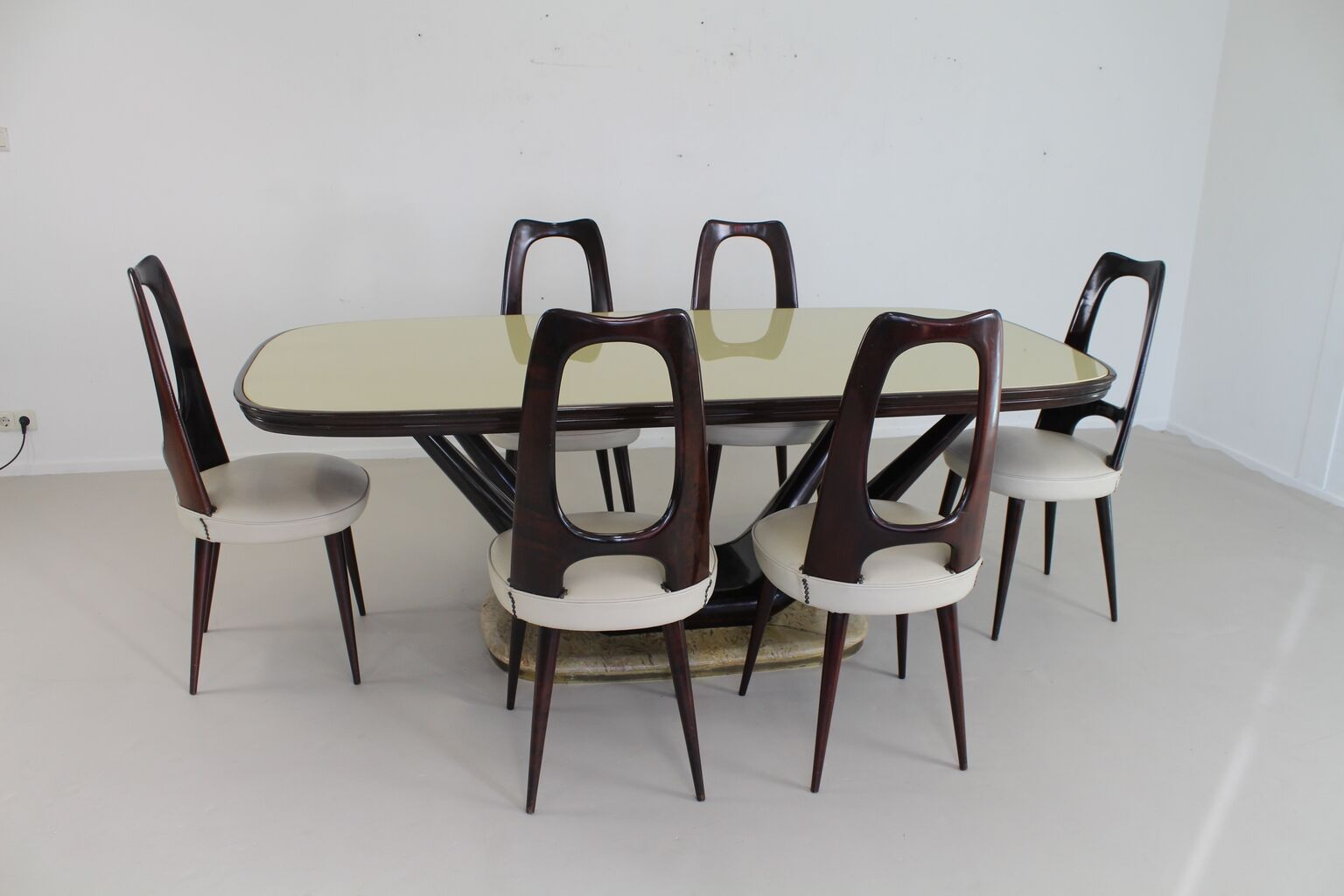 Italian dining set by Vittorio Dassi