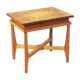 Art Deco table table in solid wood 40s
