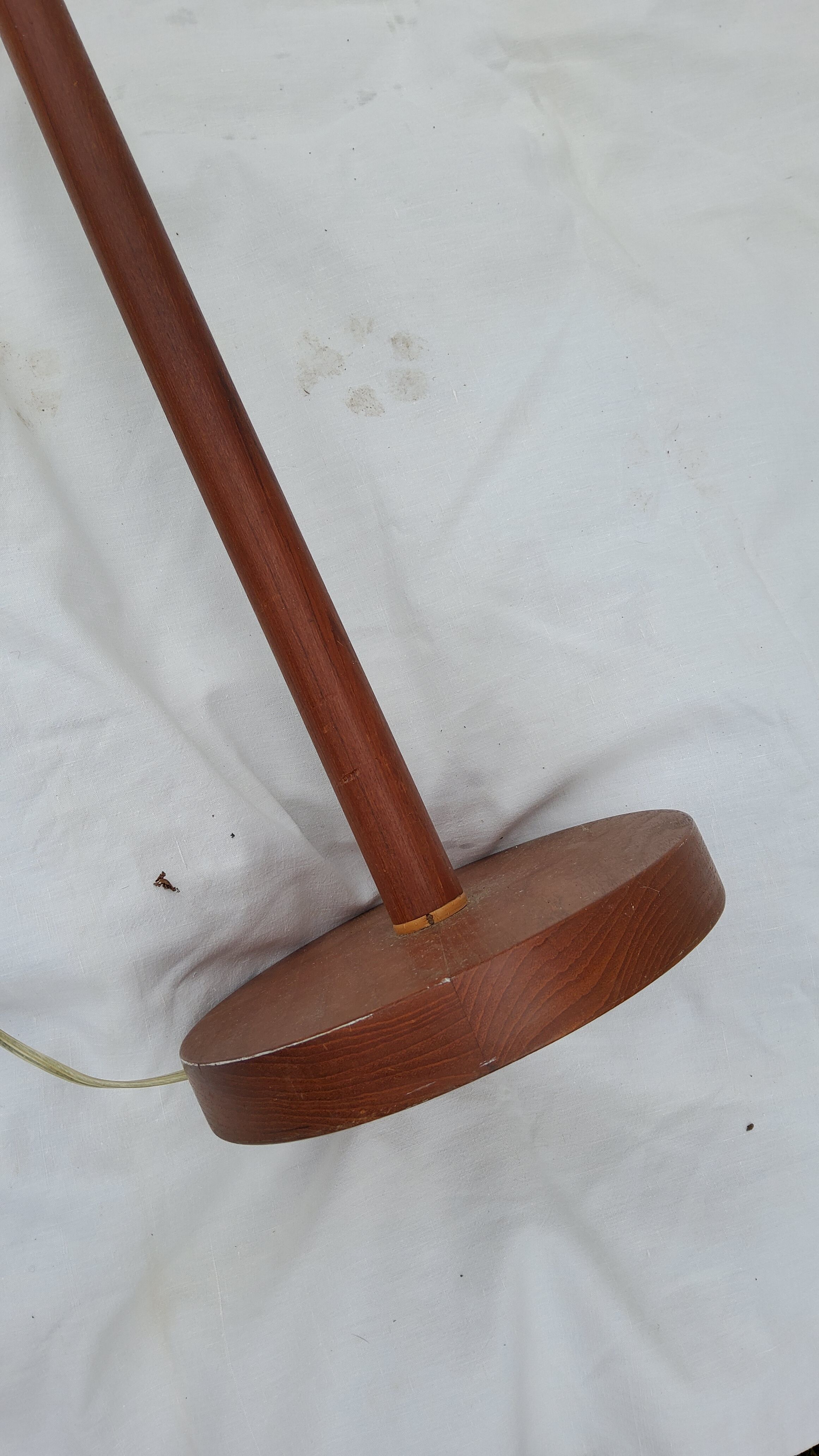 Scandinavian teak lamp from the 1950s