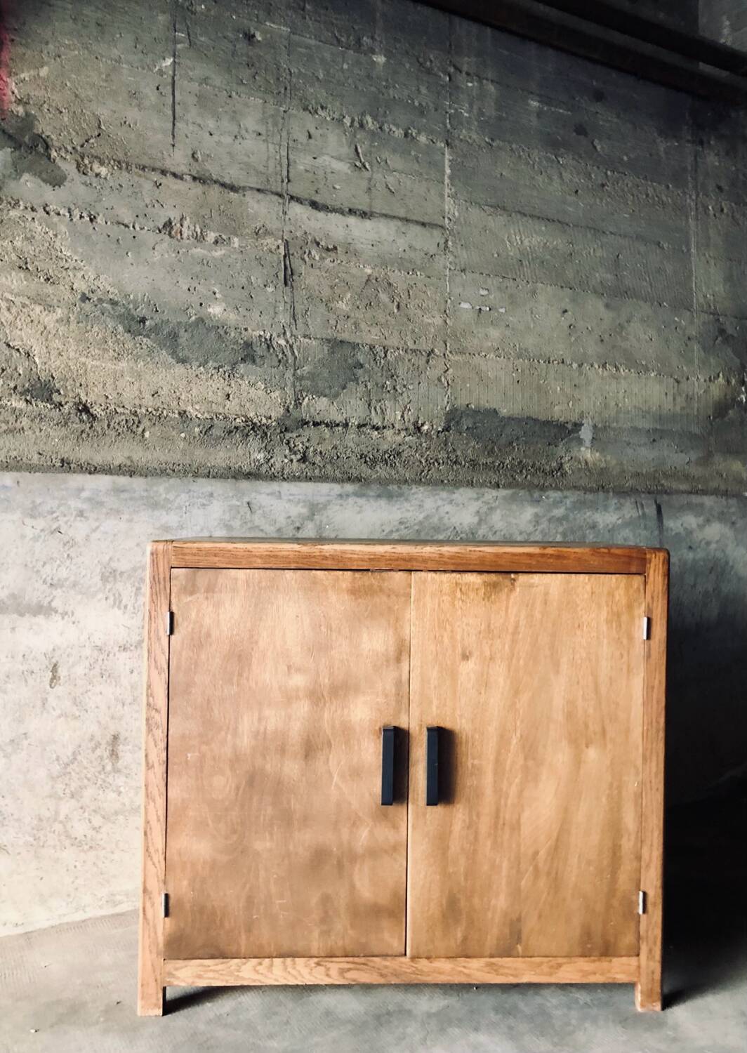 Buffet or antique workbench from around 1950.