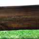 Solid wooden farm table mid-20th century