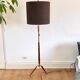 Danish floor lamp in teak and brass by Fog & Mørup 1960s