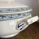 Choisy le roi "Champigny" iron earth soup tureen