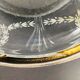 Empty cup engraved glass pockets