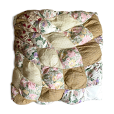 Couvre lit matelassé en patchwork