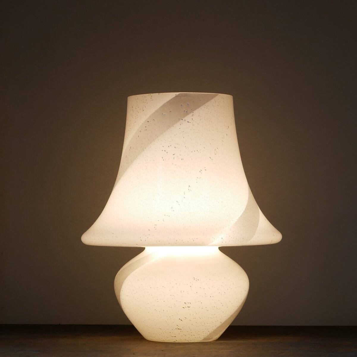 Lampe de table Mushroom en verre de Murano par Manifattura di Murano, années 70