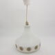 Hanging in Scandinavian opaline golden motifs