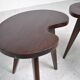 Paire de table tripode 1970