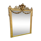 Gilded plaster mirror Louis XVl style