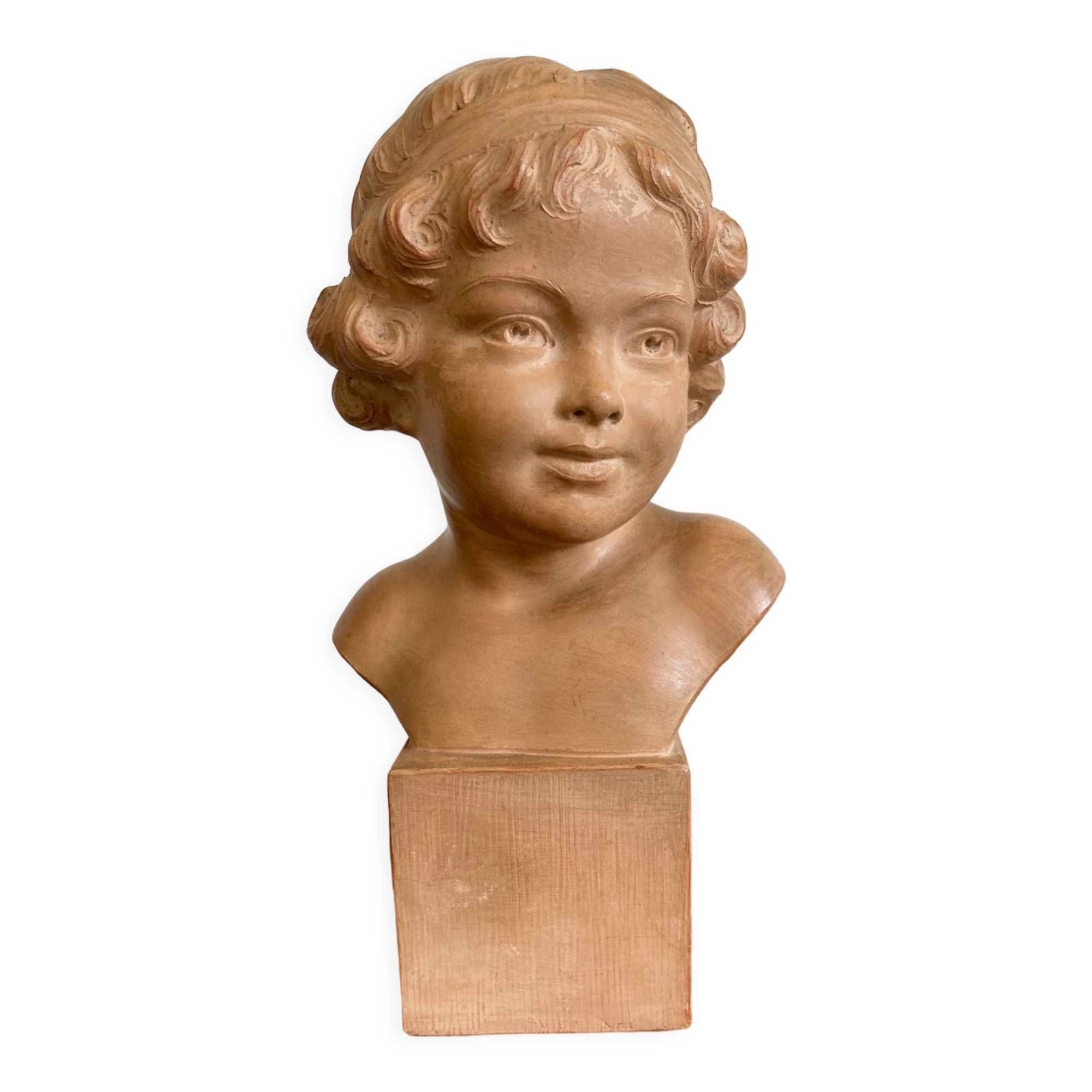 Bust child Henri Bargas