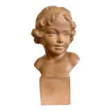 Bust child Henri Bargas