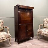 Étienne avril right secretary in mahogany louis xvi period stamped xviii eme century flag