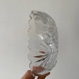 Engraved crystal salad bowl / fruit bowl