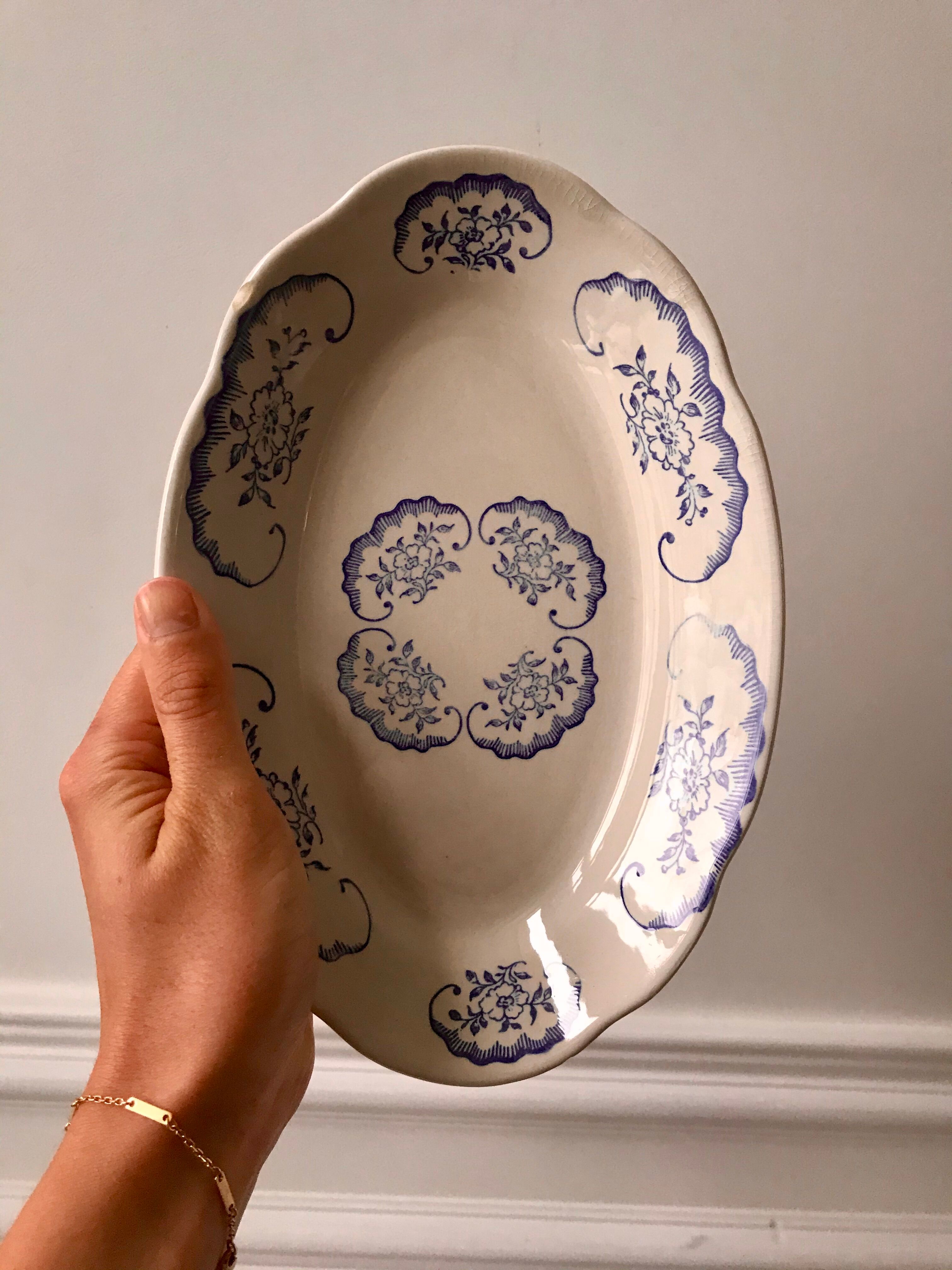 Ravier digoin sarreguemines model "cordoba" years 40-50