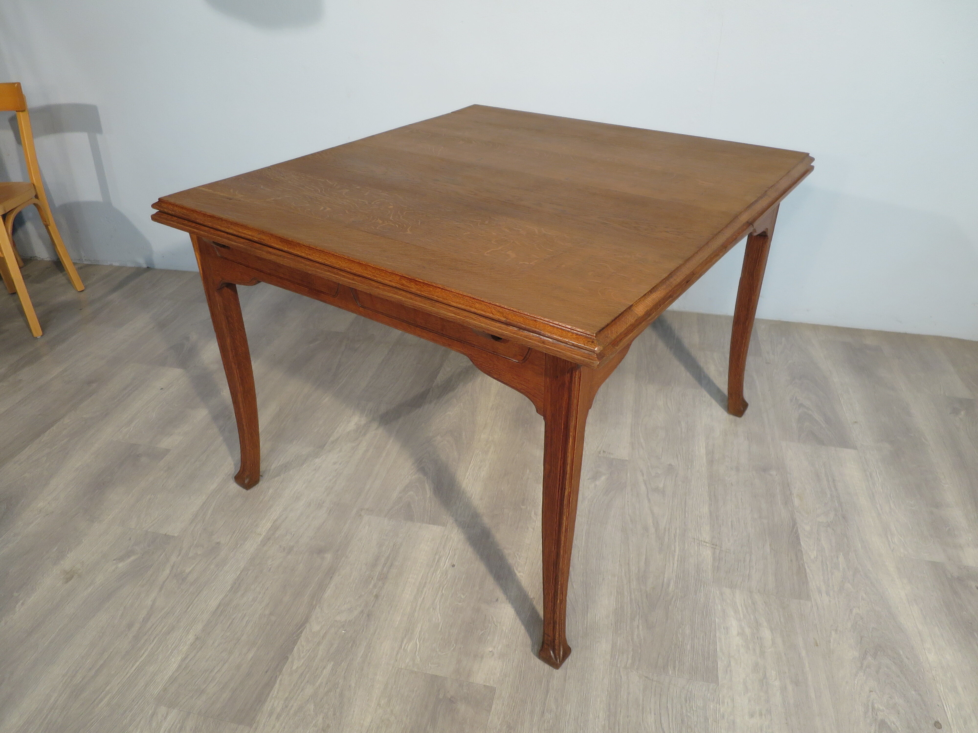 Oak art nouveau table