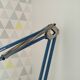 Lampe articulée d architecte Veb Narva Ex R.D.A années 70