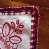 Embroidered cotton tablecloth