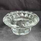 2 vintage Luminarc crystal candle holders