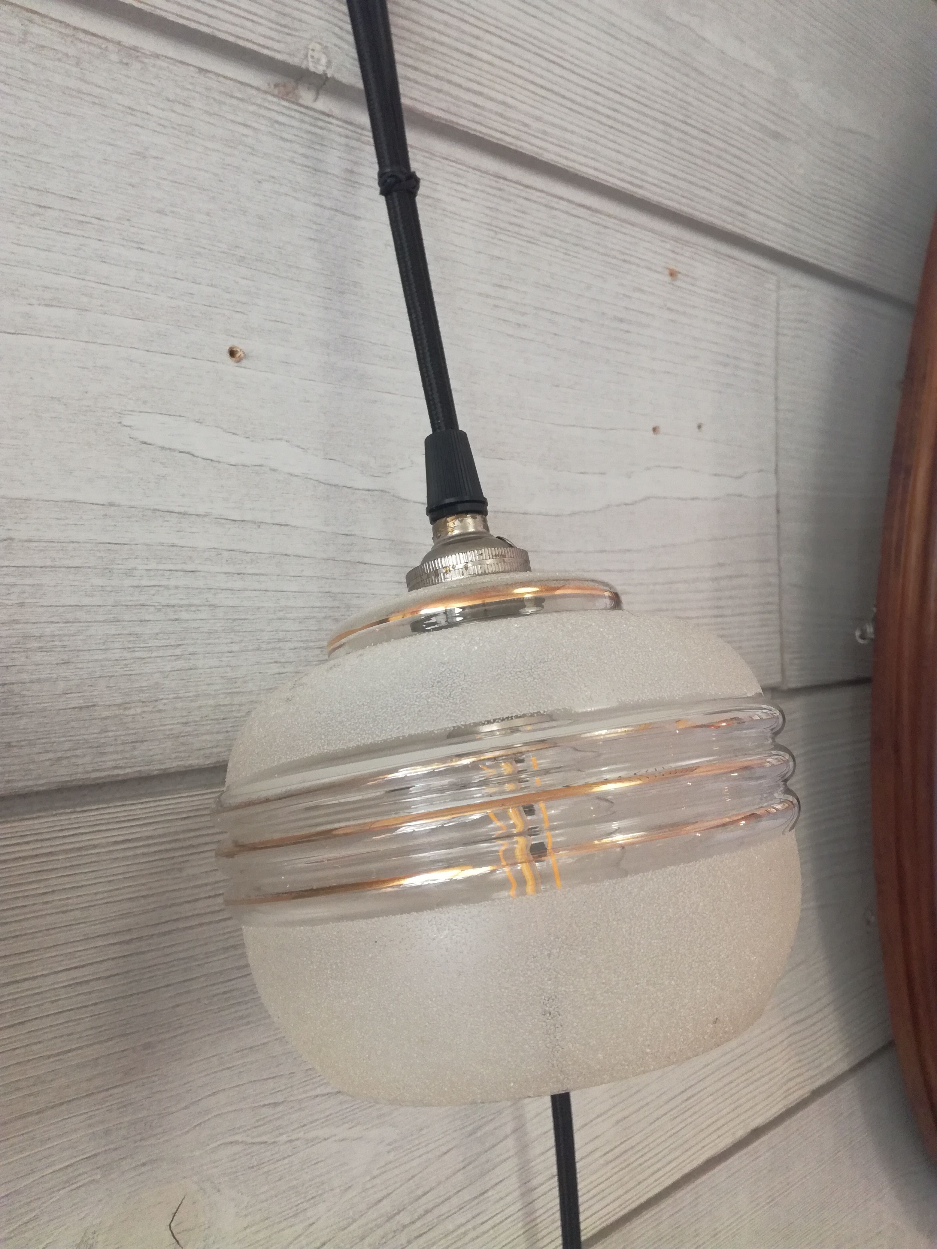 Baladeuse granite glass