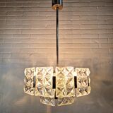 Vintage Hillebrand crystal chandelier, 1960s