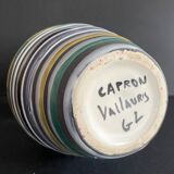Large earthenware “Scotch” bottle by Roger Capron in Vallauris