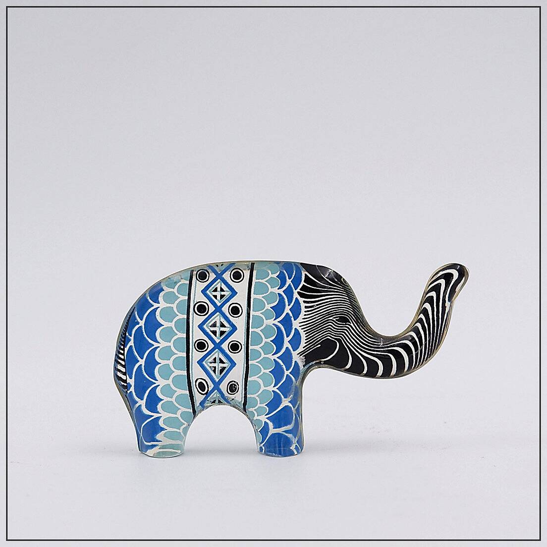 Lucite elephant by Abraham Palatnik, Brazil mid-20th century