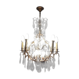 Bronze chandelier crystal stamps