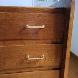 Wooden chest of drawers design 60s