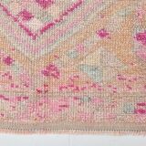 Geometric Tribal Design Runner Rug, Decorative Hallway Runner, 83x340 Cm