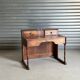 Old tiered counter desk, handcrafted from solid wood.