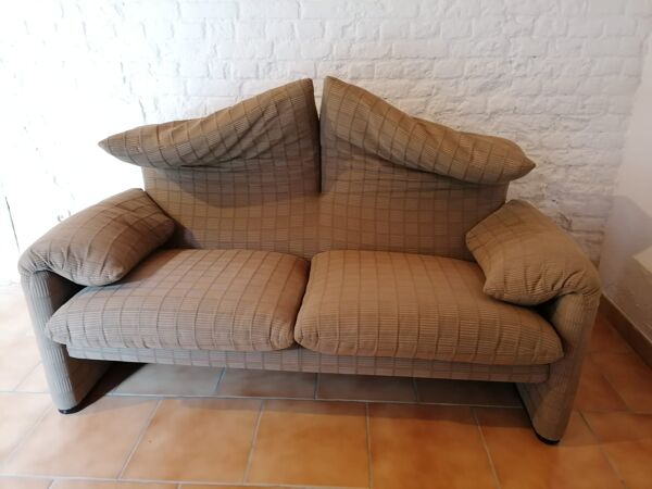 Canapé Maralunga par Vico Magistretti pour Cassina, 1970