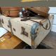 Old wooden suitcase