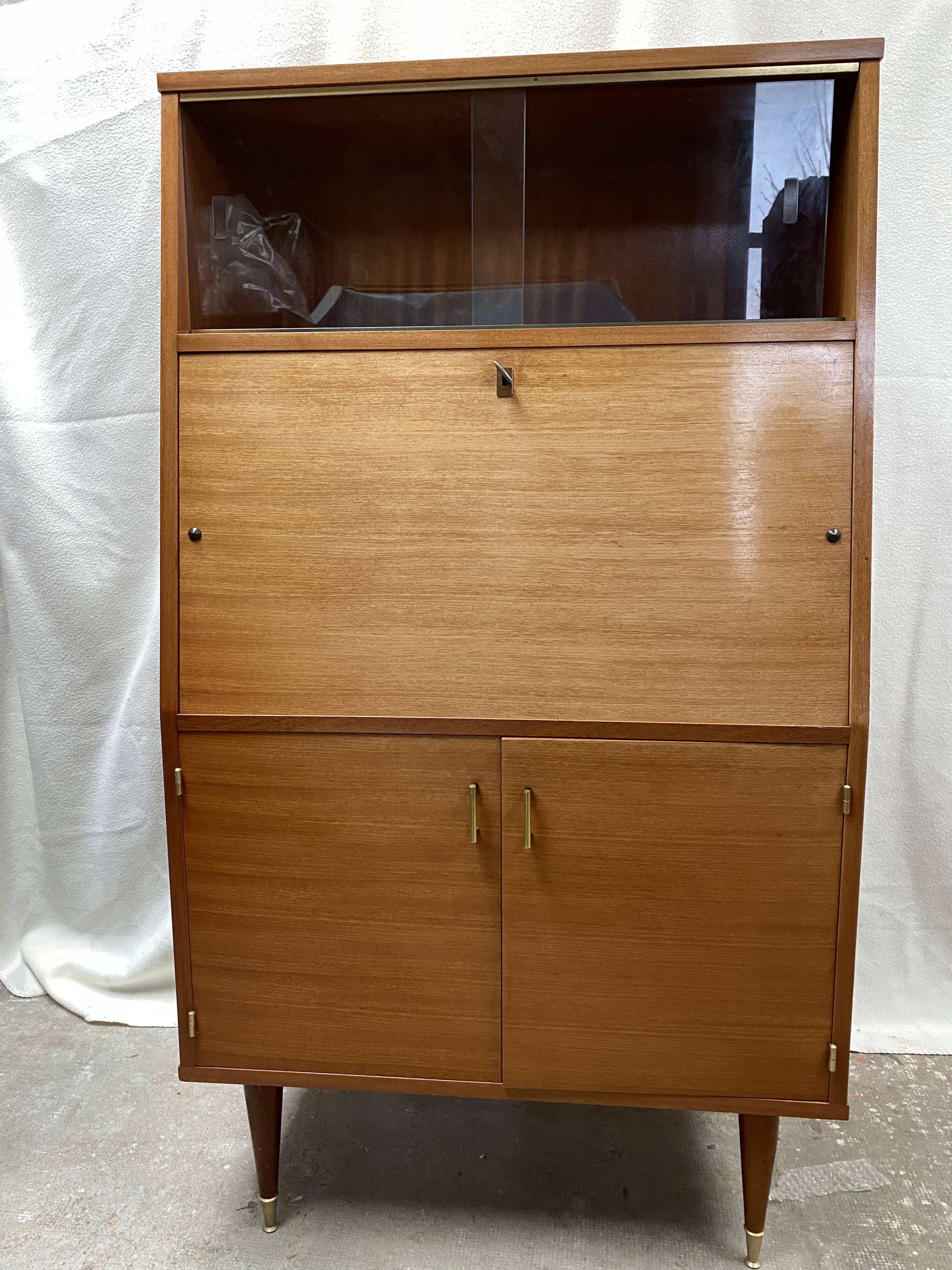 Secretary-vintage library from the 1950s/1960s