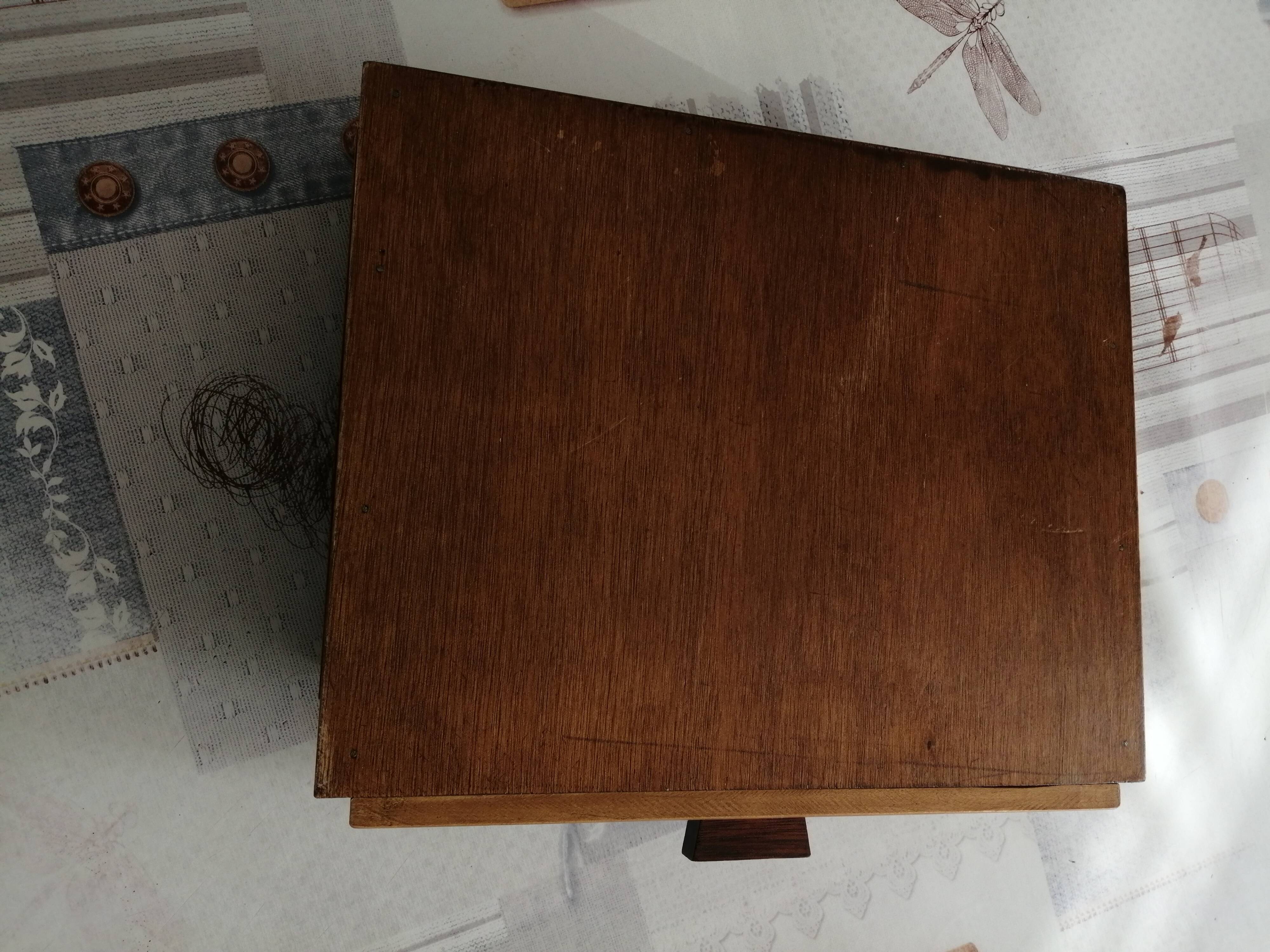 Ecritoire pupitre bois, fabrication artisanale