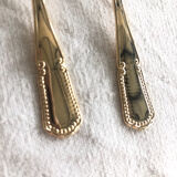 12 small teaspoons in Vintage golden metal