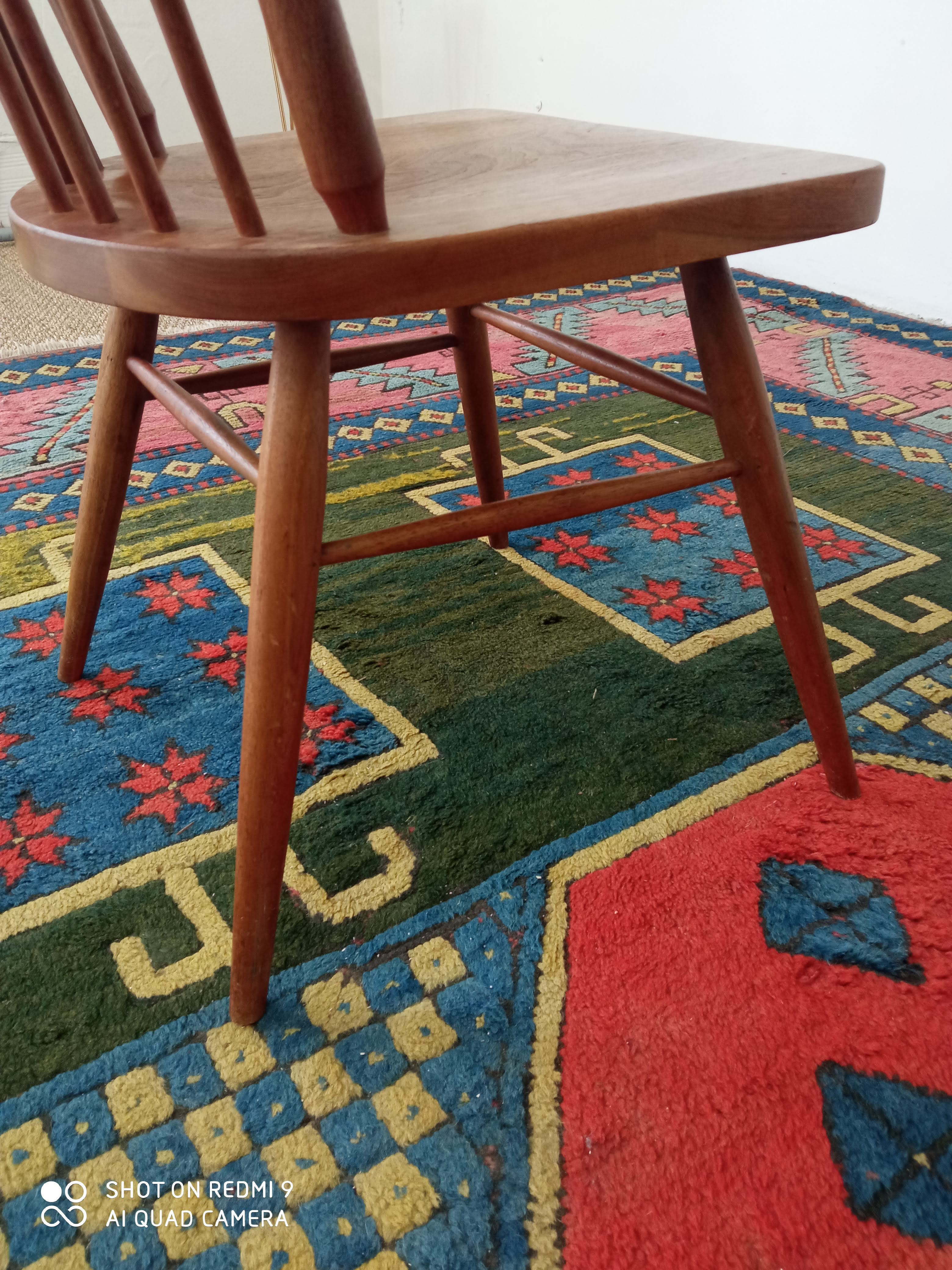 Kipp Stewart 50s walnut chairs for Drexel