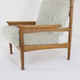 Set van designer bank + 2 fauteuils 'Sliedrecht' - opnieuw bekleed