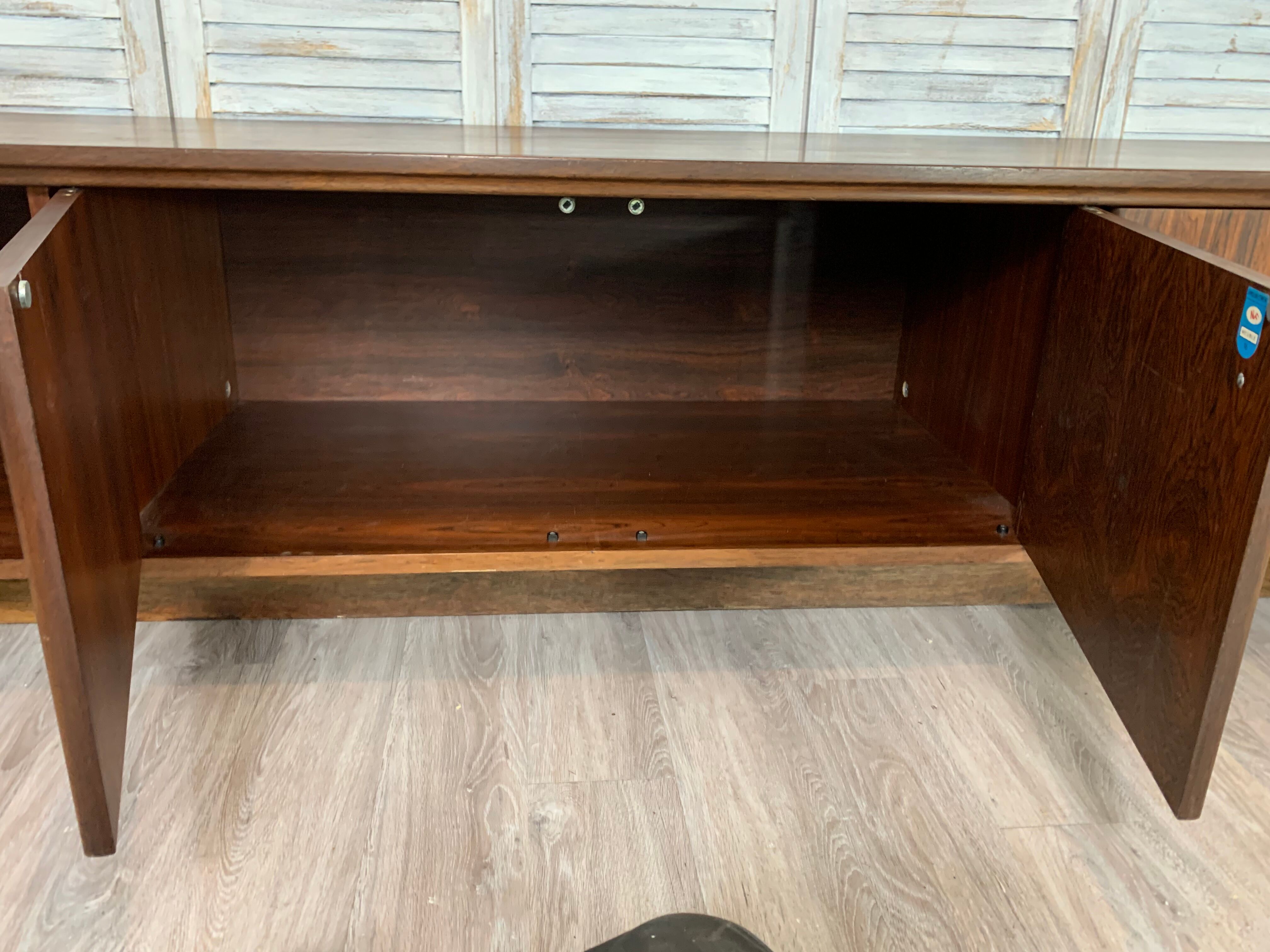 Scandinavian rosewood row 1960