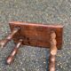 Vintage solid wood footrest stool