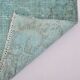 Turqouise Vintage Handknotted Runner sku 3279