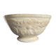 Beige bowl flower pattern