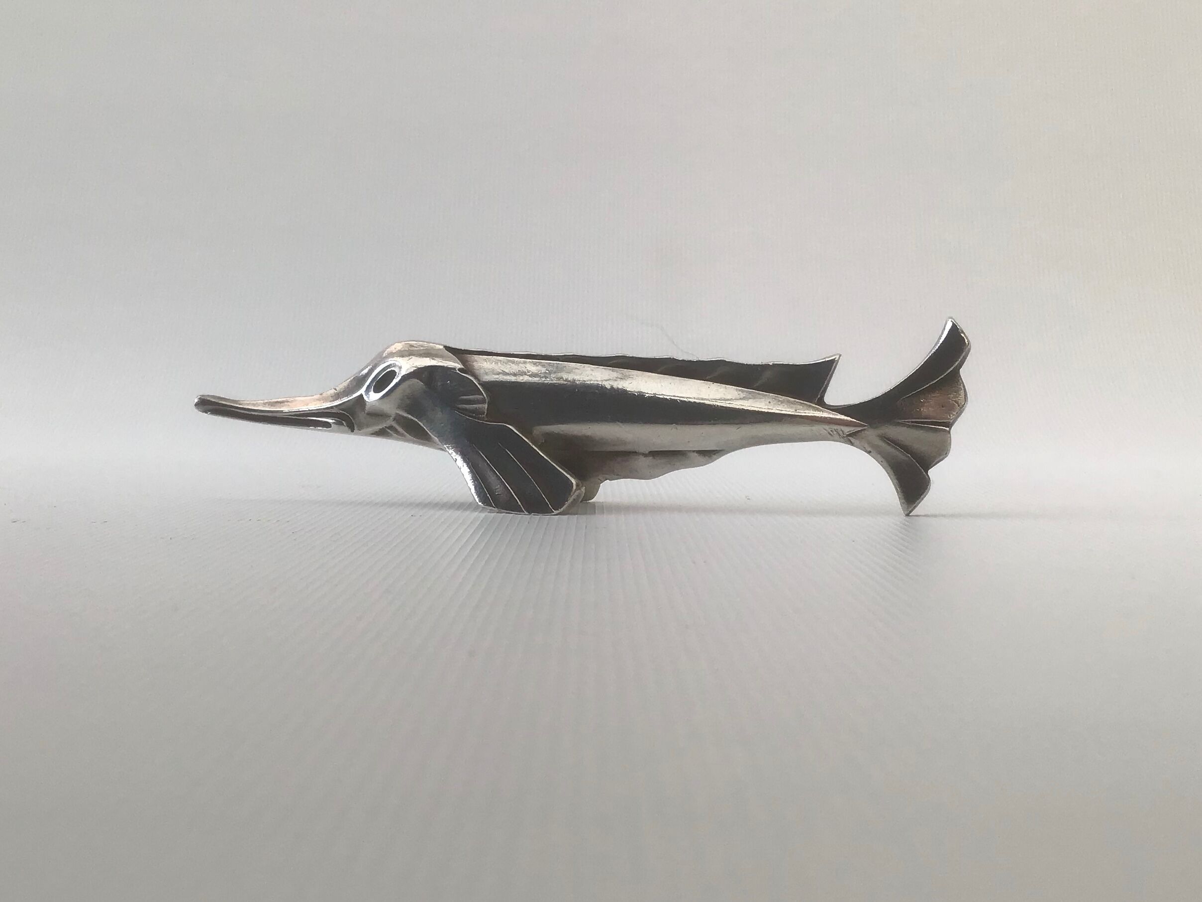12 knife holders by Edouard Sandoz for the Goldsmith Gallia-Christofle