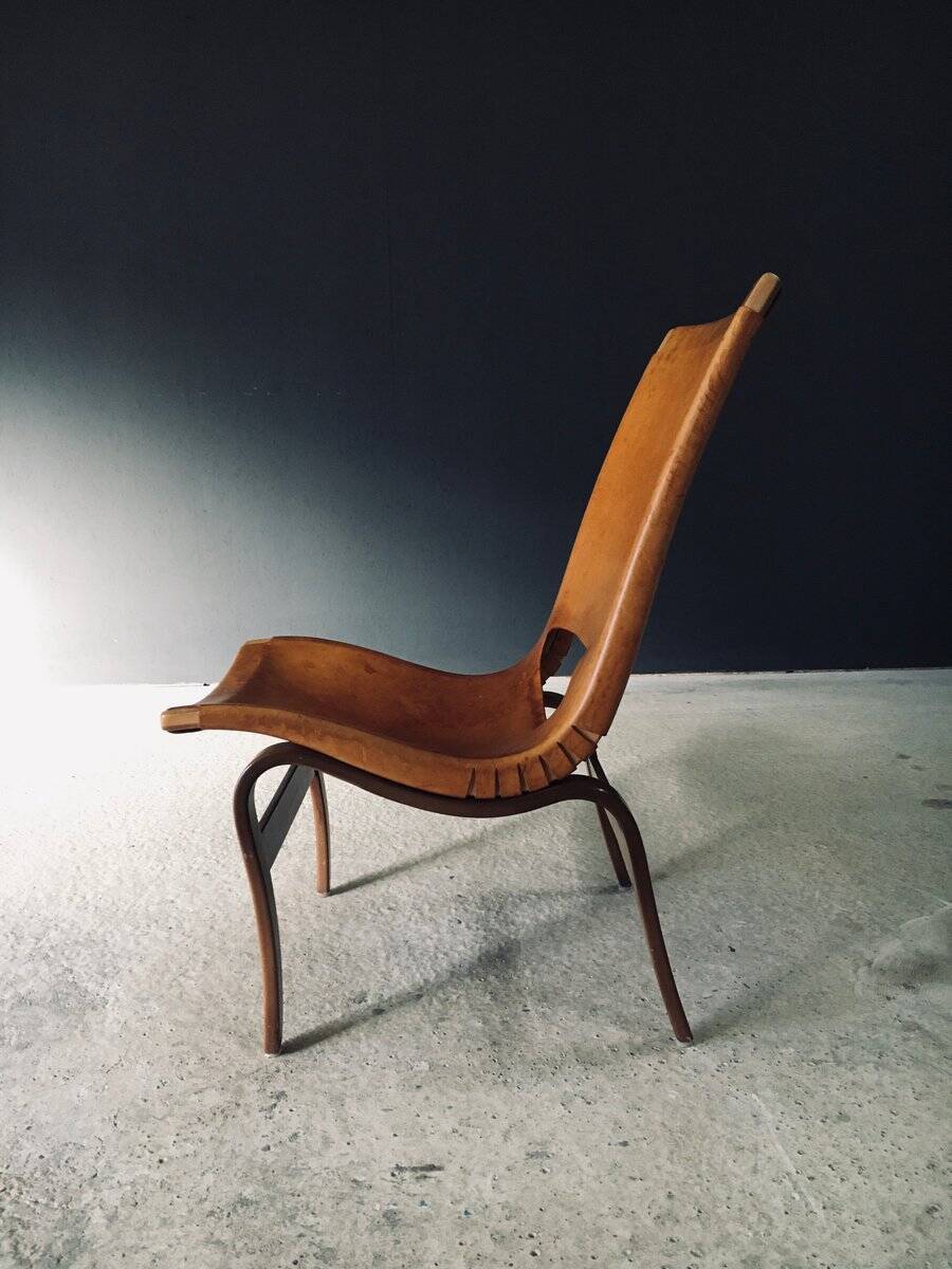Scandinavian Eva Easy Chair by Bruno Mathsson, Sweden, 1960s