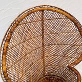 Emmanuelle rattan armchair